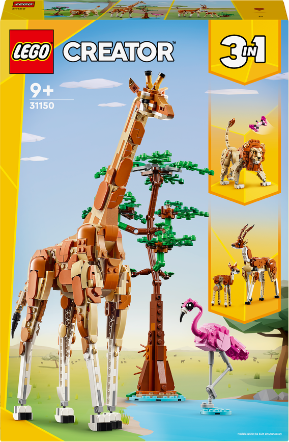 LEGO® Creator 31150 Divoká zvířata ze safari