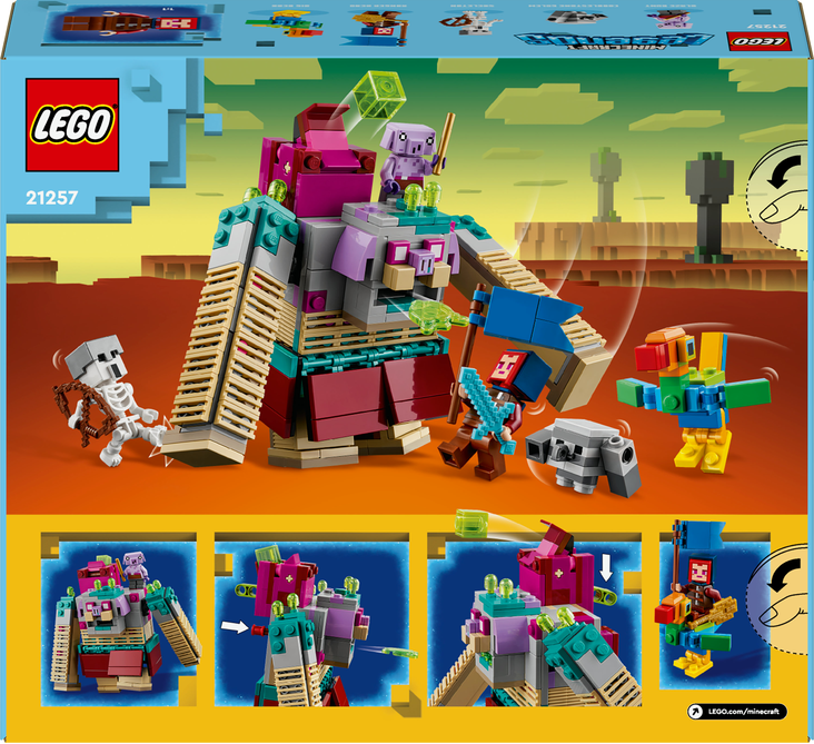 LEGO® Minecraft® 21257 Souboj s Požíračem