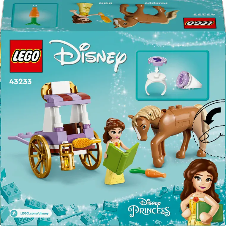 LEGO® Disney 43233 Bella a pohádkový kočár s koníkem