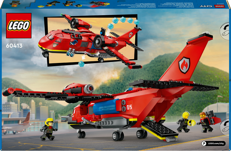 LEGO® CITY 60413 Hasičské záchranné letadlo