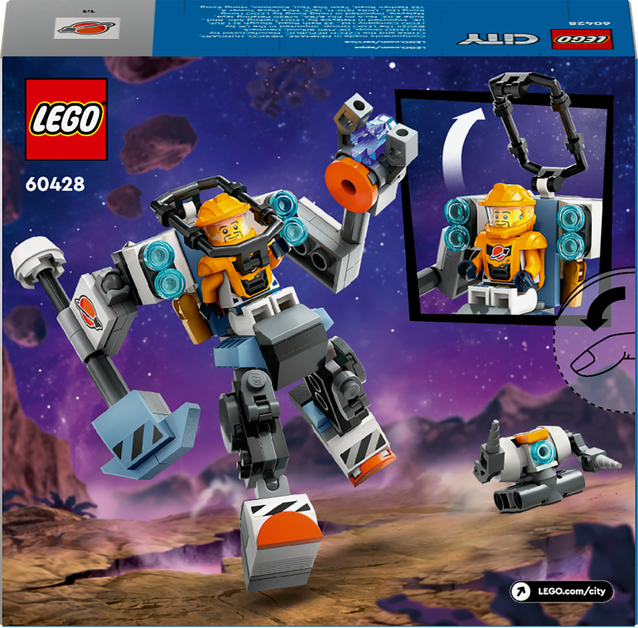 LEGO® CITY 60428 Vesmírný konstrukční robot