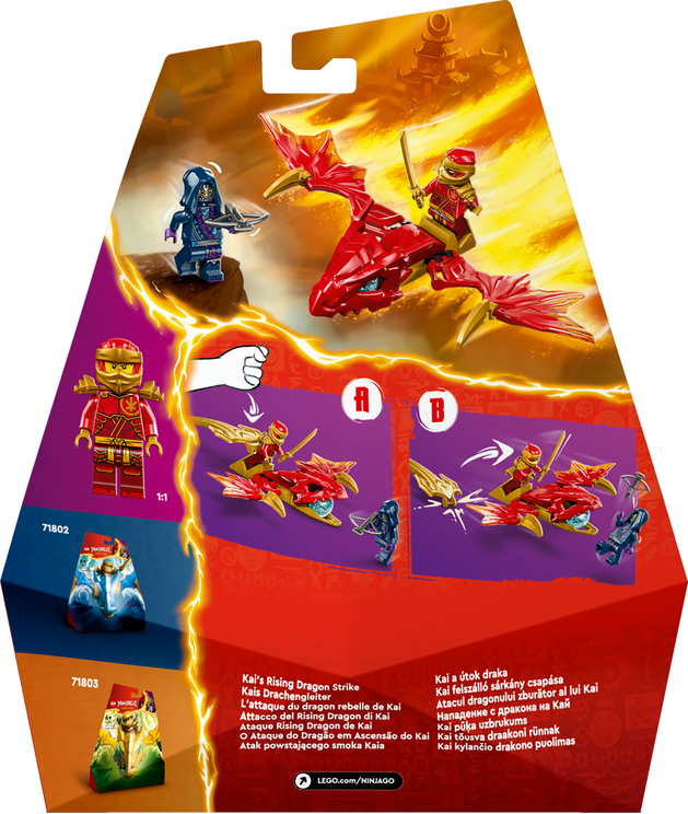 LEGO® NINJAGO® 71801 Kai a útok draka