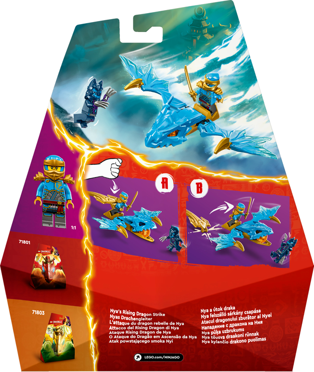 LEGO® NINJAGO® 71802 Nya a útok draka