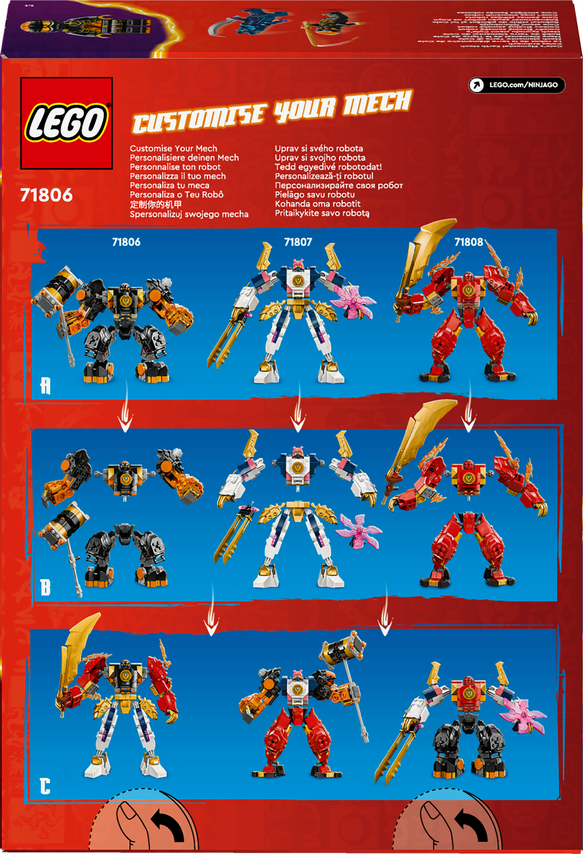 LEGO® NINJAGO® 71806 Coleův živelný zemský robot