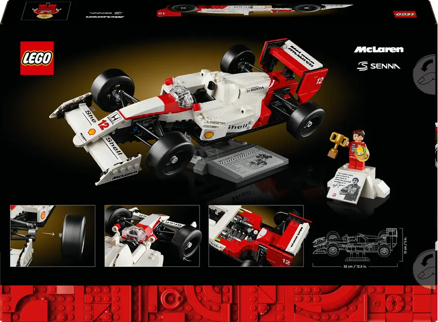LEGO® Icons 10330 McLaren MP4/4 a Ayrton Senna