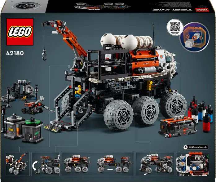 LEGO® TECHNIC 42180 Průzkumné vozítko s posádkou na Marsu