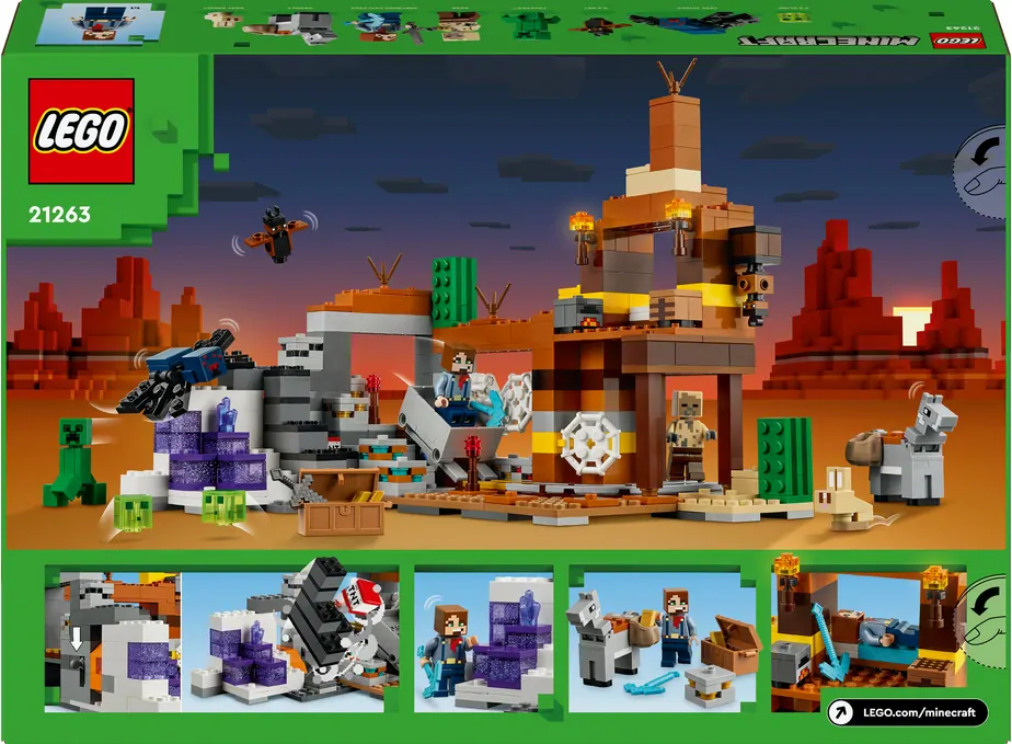 LEGO® Minecraft® 21263 Důlní šachta v pustině