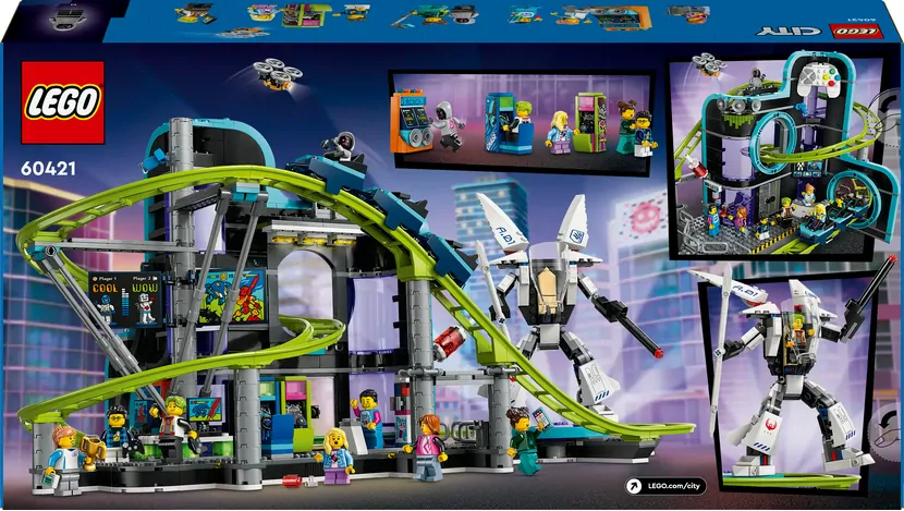 LEGO® City 60421 Zábavní park Robotický svět