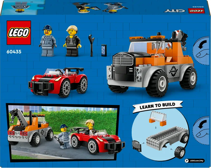 LEGO® City 60435 Odtahový vůz a oprava sporťáku