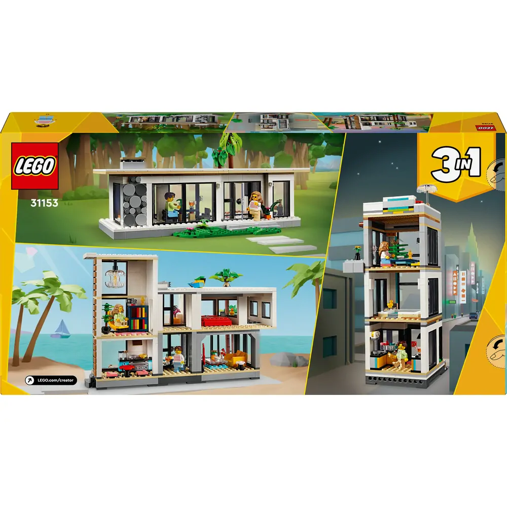 LEGO® Creator 3 v 1 31153 Moderní dům