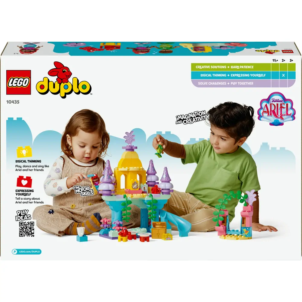 LEGO® DUPLO®  Disney 10435 Arielin kouzelný podmořský palác