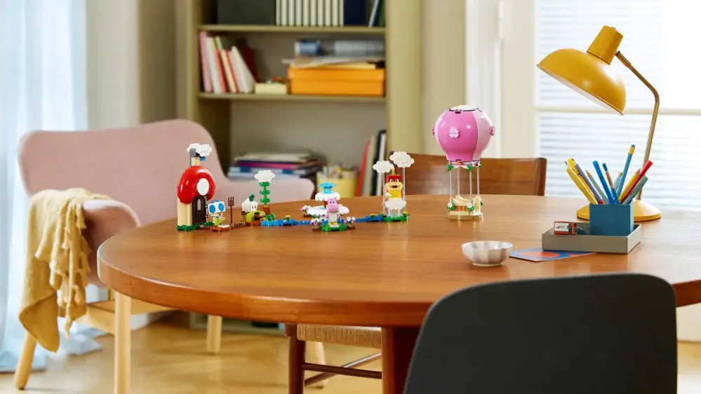 LEGO® Super Mario 71419 Peach a let balónem