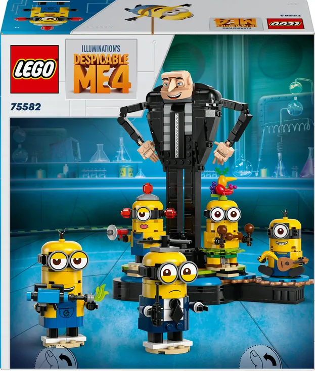 LEGO® Já, padouch 4 75582 Gru a mimoni z kostek