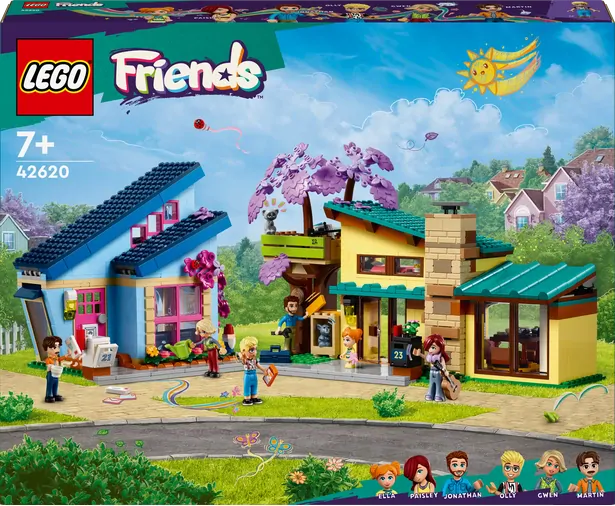 LEGO® Friends 42620 Rodinný dům Olly a Paisley
