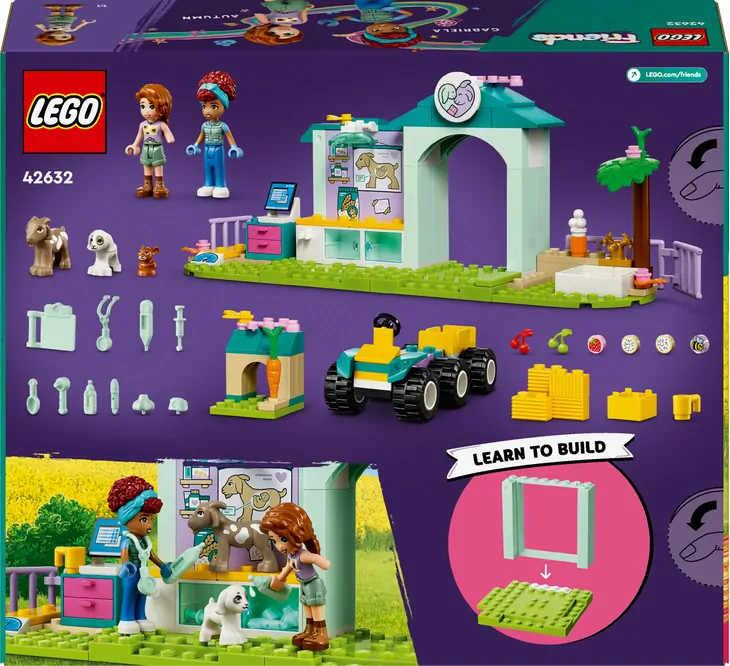 LEGO® Friends 42632 Veterinární klinika pro zvířátka z farmy