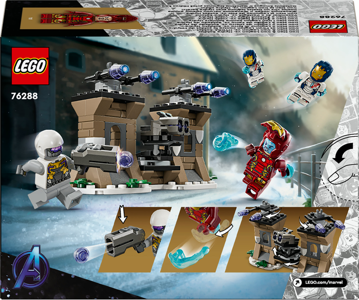 LEGO® Marvel 76288 Iron Man a Železná legie vs. voják Hydry