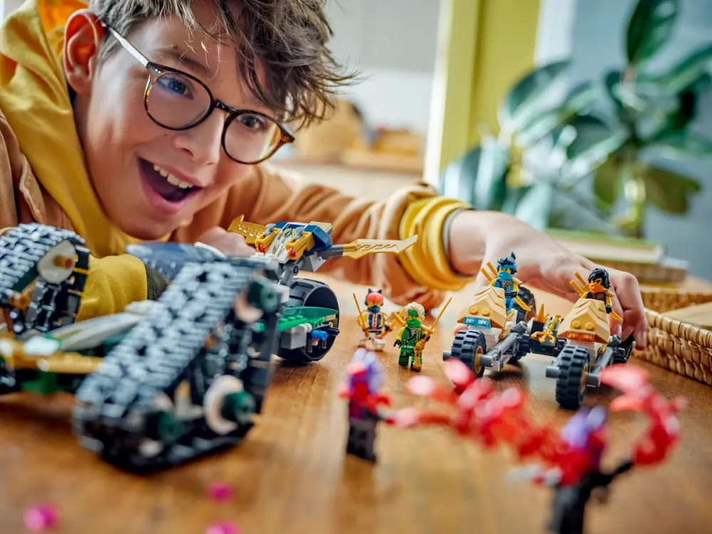 LEGO® NINJAGO® 71820 Tým nindžů a kombo vozidlo
