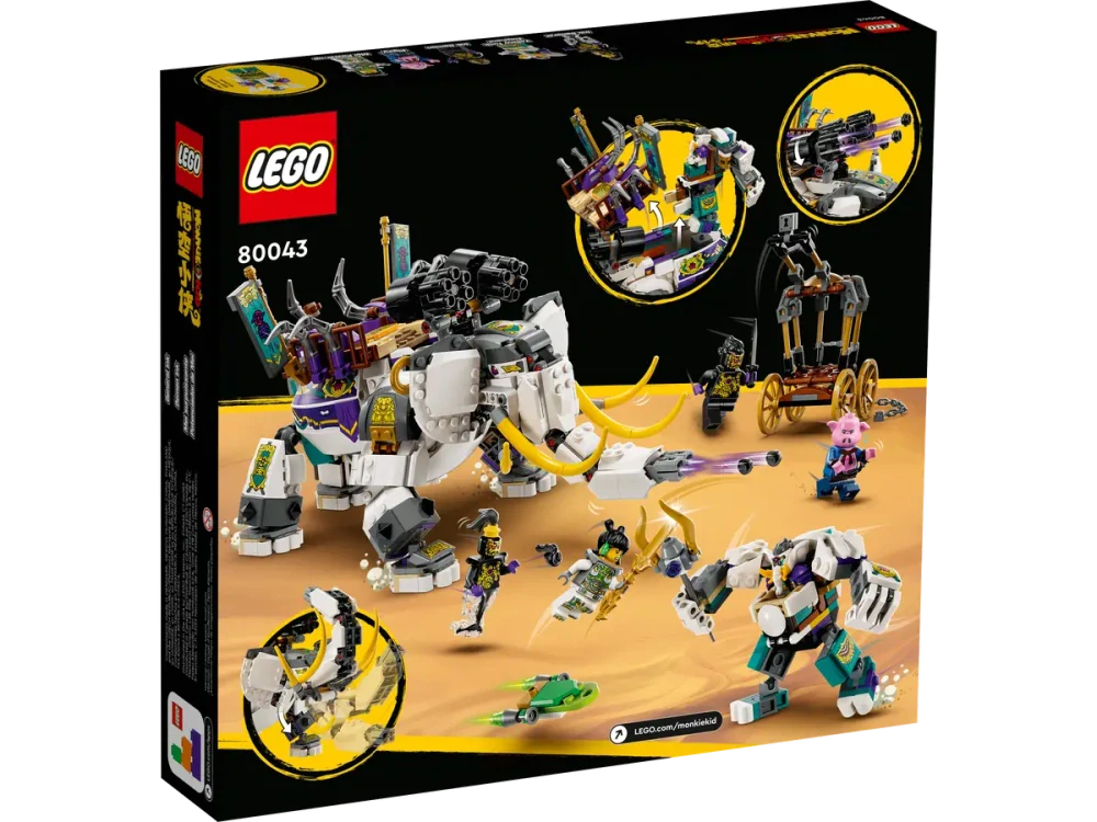 LEGO® Monkie Kid™ 80043 Yellow Tusk Elephant