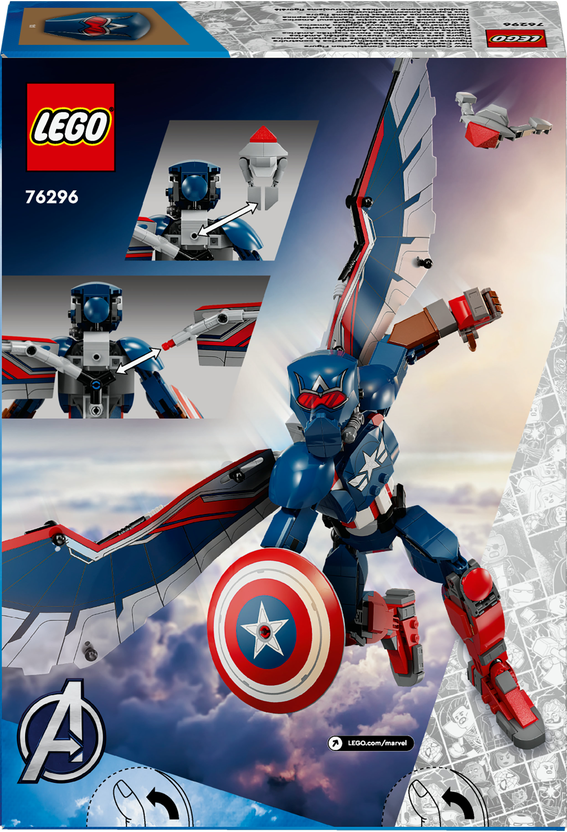 LEGO 76296 figurka Nový Kapitán Amerika