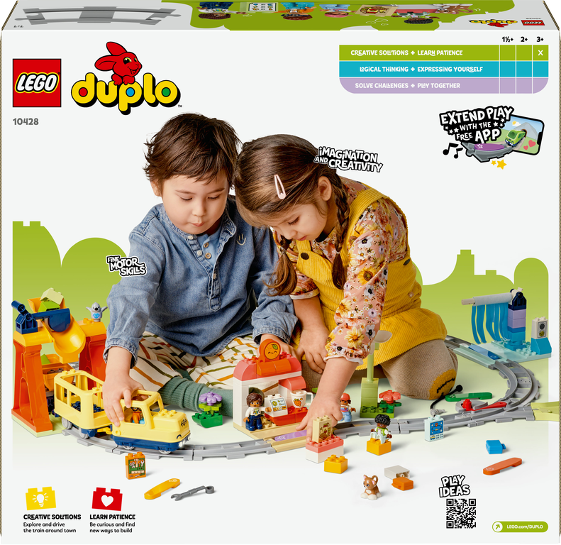 LEGO® DUPLO® 10428 Velký interaktivní komunitní vláček