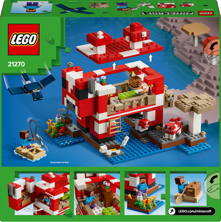 LEGO® Minecraft® 21270 Krávomůrčí domek