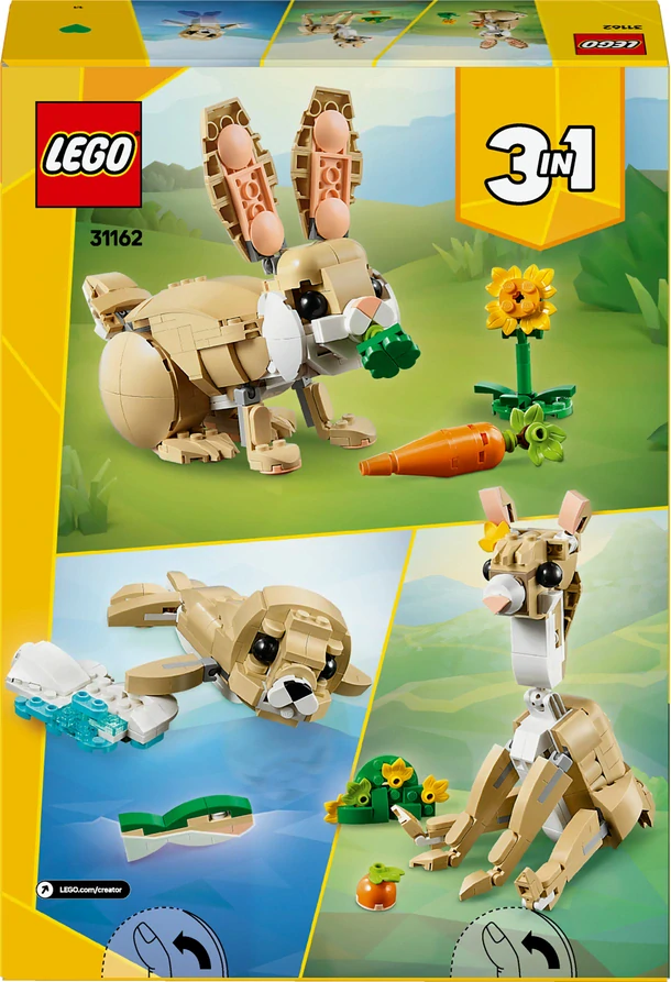 LEGO® Creator 3v1 31162 Roztomilý králíček