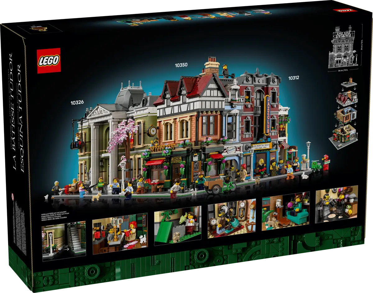 LEGO® Icons 10350 Dům na rohu v tudorovském stylu