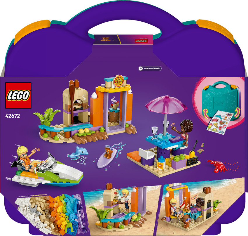 LEGO® Friends 42672 Kreativní plážový a cestovní kufřík