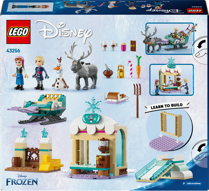 LEGO® ǀ Disney 43256 Anna a dobrodružství na saních