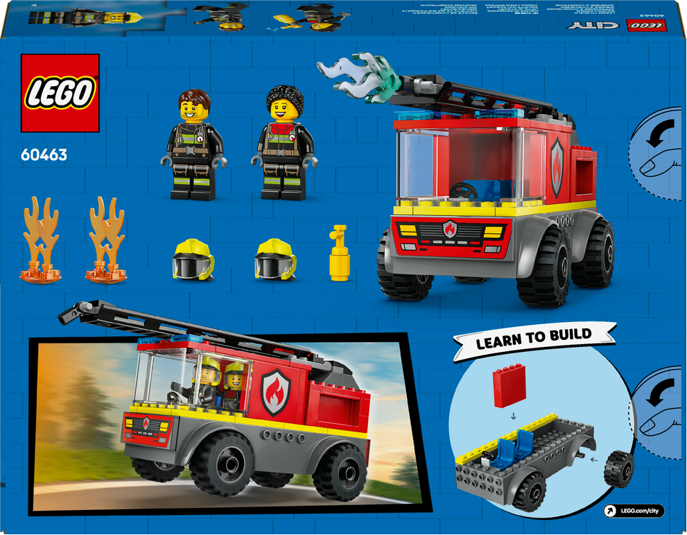 LEGO® City 60463 Hasičské auto s žebříkem