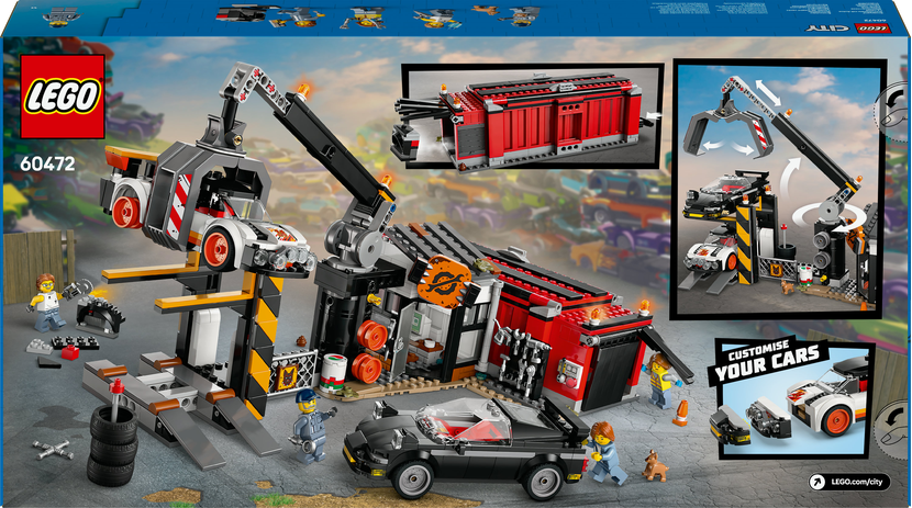 LEGO® City 60472 Vrakoviště s auty