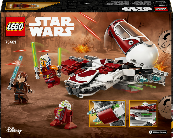 LEGO® Star Wars™ 75401 Ahsoka a jediská stíhačka Interceptor™
