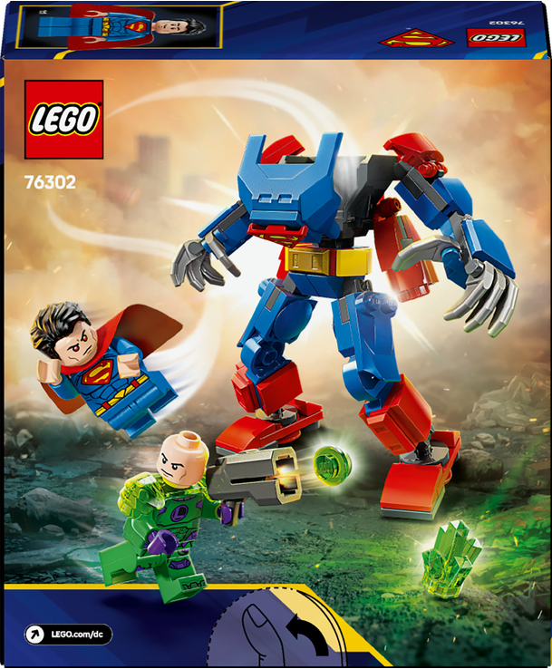 LEGO® DC Batman™ 76302 Superman™ v robotickém obleku vs. Lex Luthor™