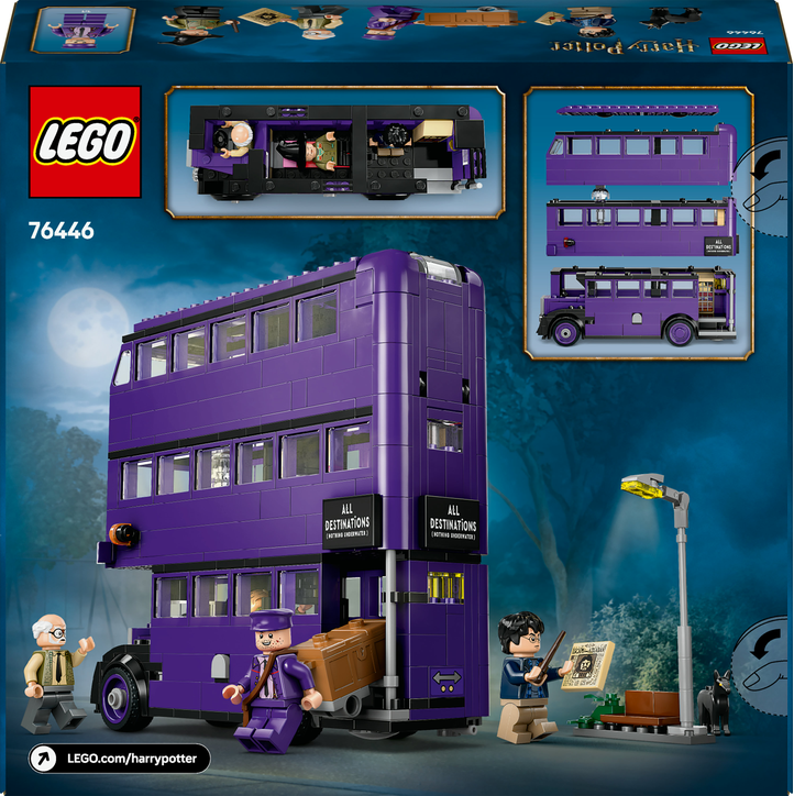 LEGO® Harry Potter™ 76446 Dobrodružství v záchranném kouzelnickém autobusu
