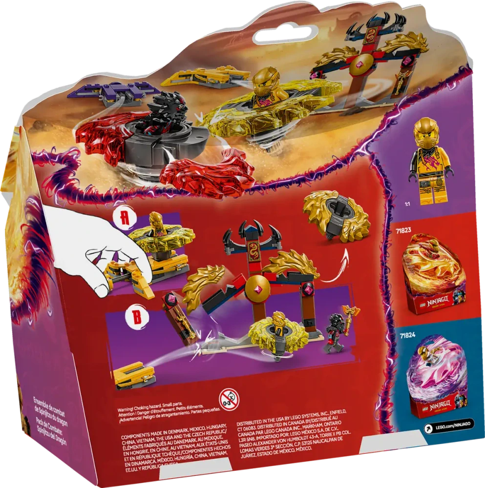 LEGO® NINJAGO 71826 Bitevní balíček dračího Spinjitzu