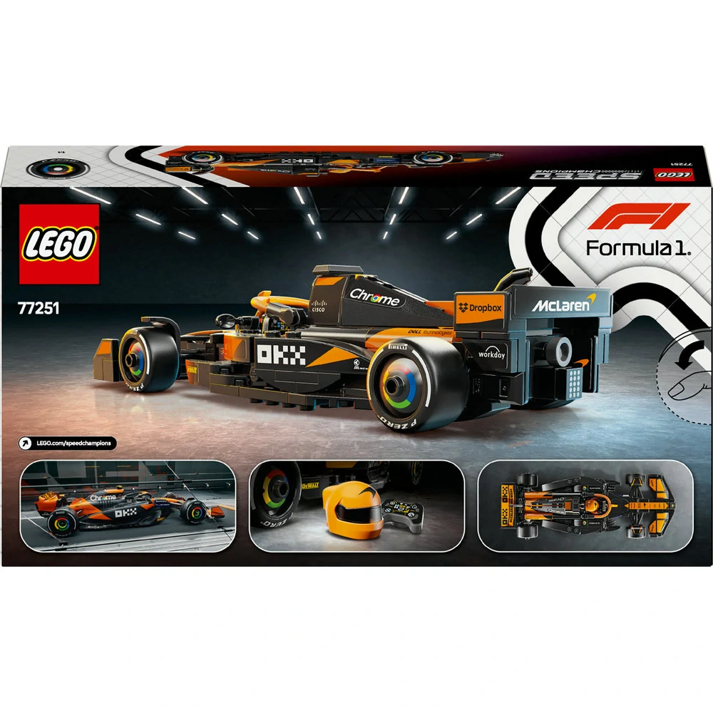 LEGO® Speed Champions 77251 Závodní auto McLaren F1® Team MCL38
