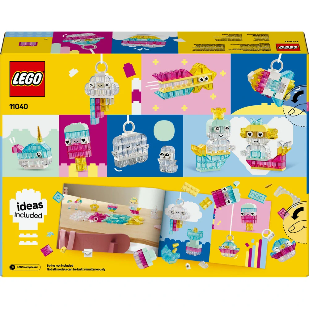 LEGO® Classic 11040 Kouzelná průhledná krabička