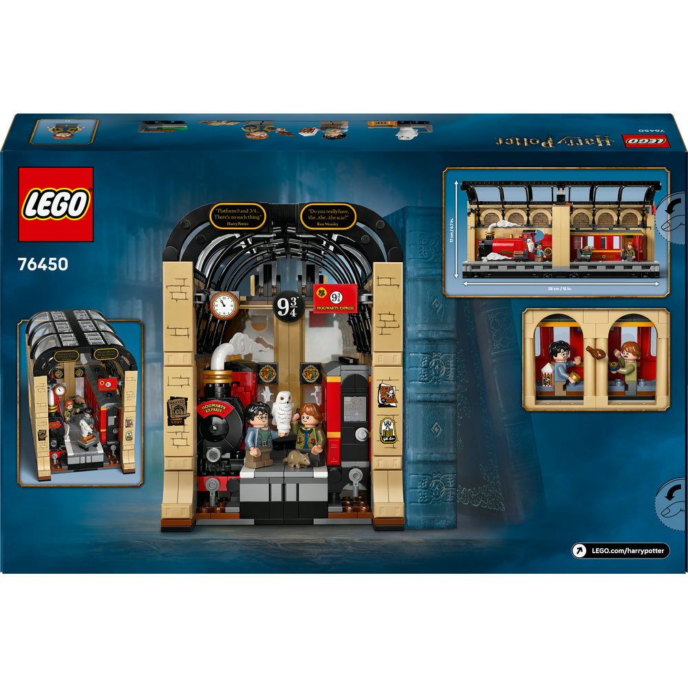 LEGO® Harry Potter™ 76450 Knižní zarážka: Spěšný vlak do Bradavic