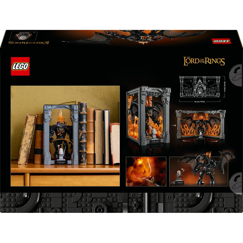 LEGO® 10367 Knižní zarážka Pán prstenů