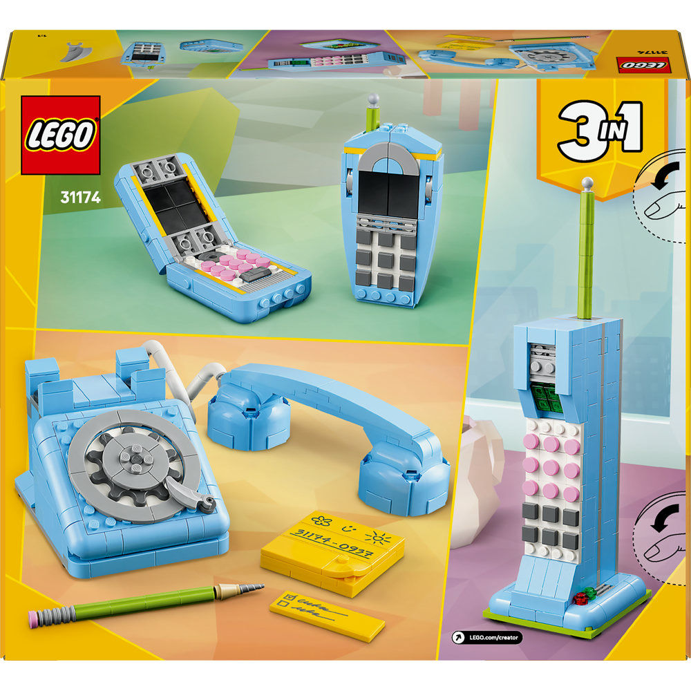 LEGO® Creator 3 v 1 31174 Retro telefon