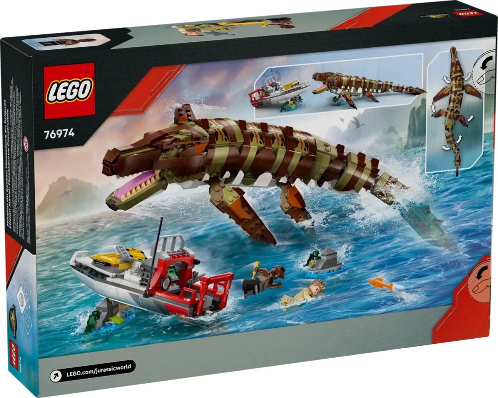 LEGO® Jurassic World 76974 Mise na lodi s mosasaurem