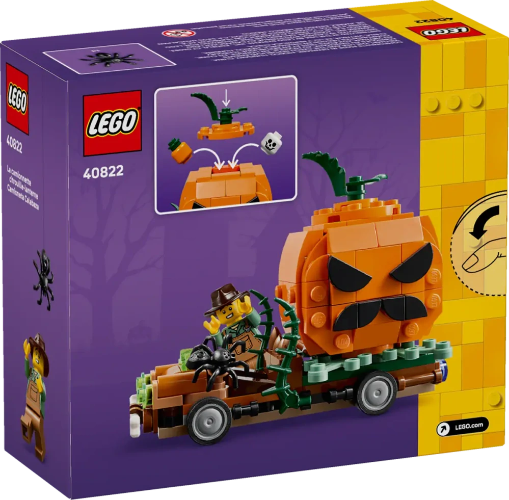 LEGO 40822 Pick-up s halloweenskými dýněmi