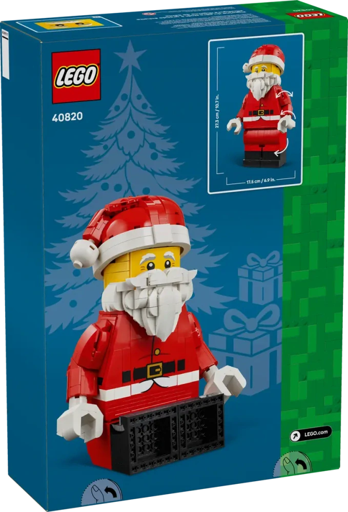 LEGO® 40820 Zvětšená minifigurka Santy
