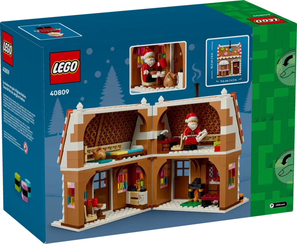 LEGO® 40809 Vánoční perníková chaloupka