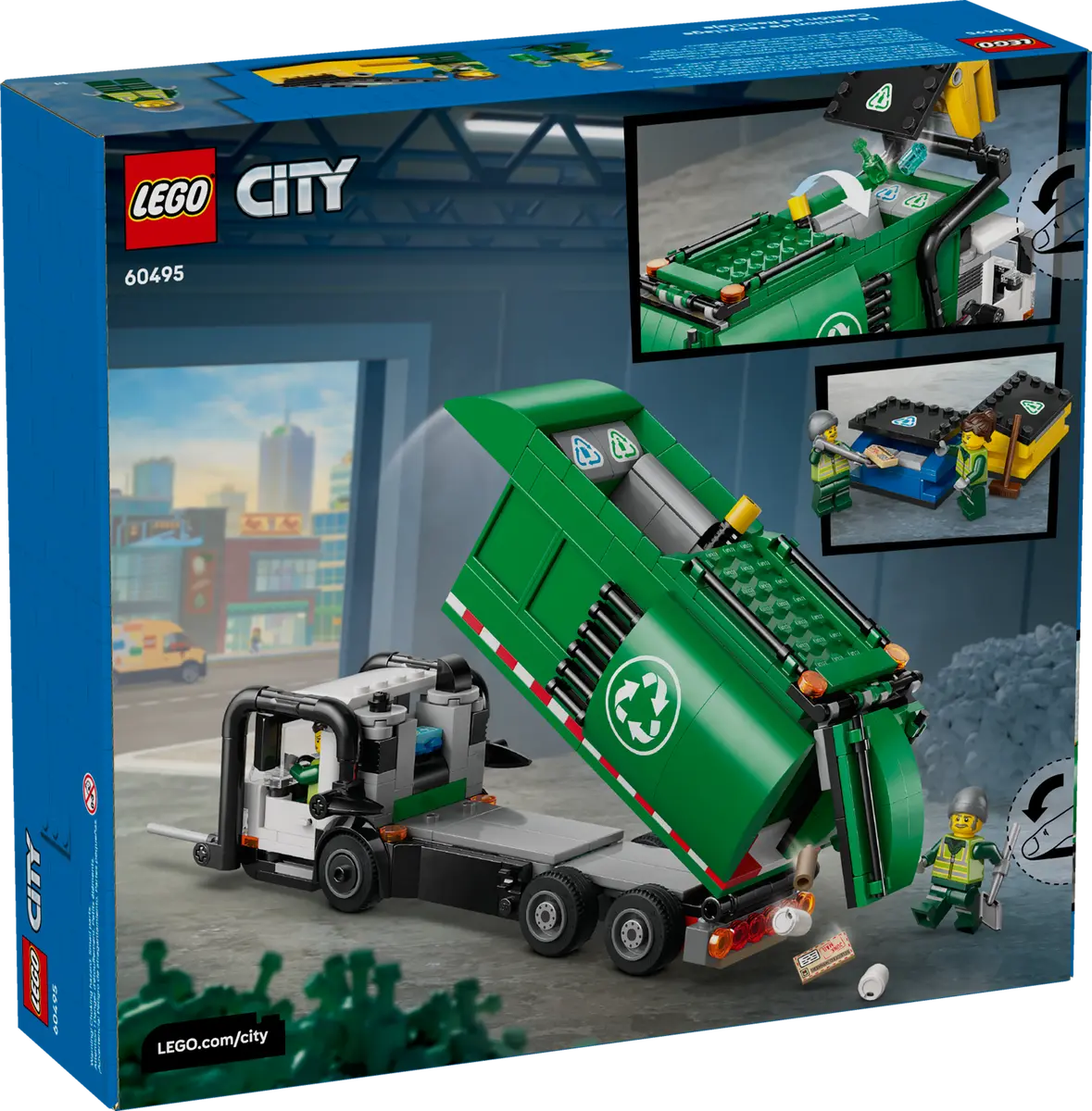 LEGO® 60495 CITY Popelářský vůz