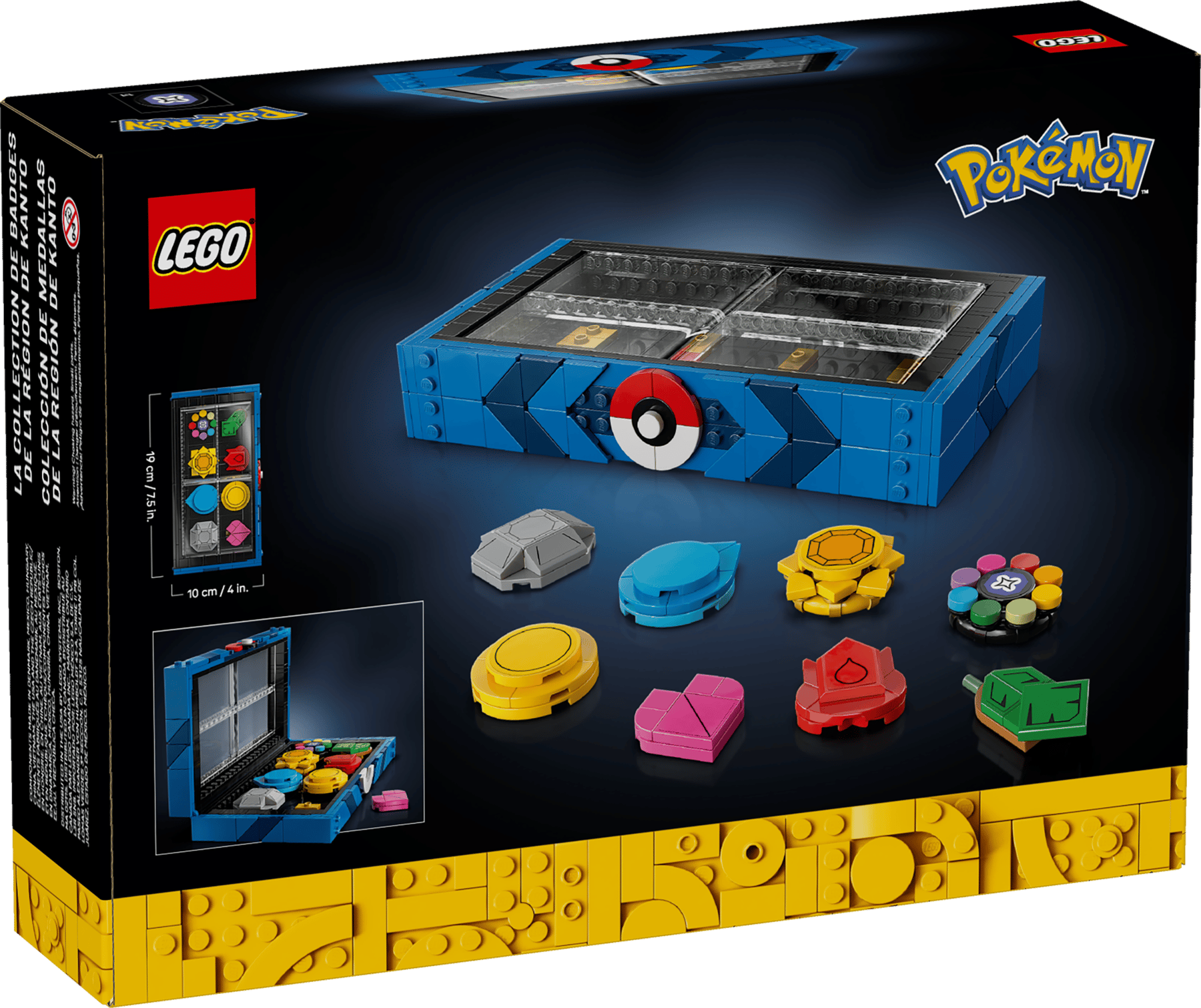 LEGO® Pokémon™ 40892 Sbírka odznaků oblasti Kanto