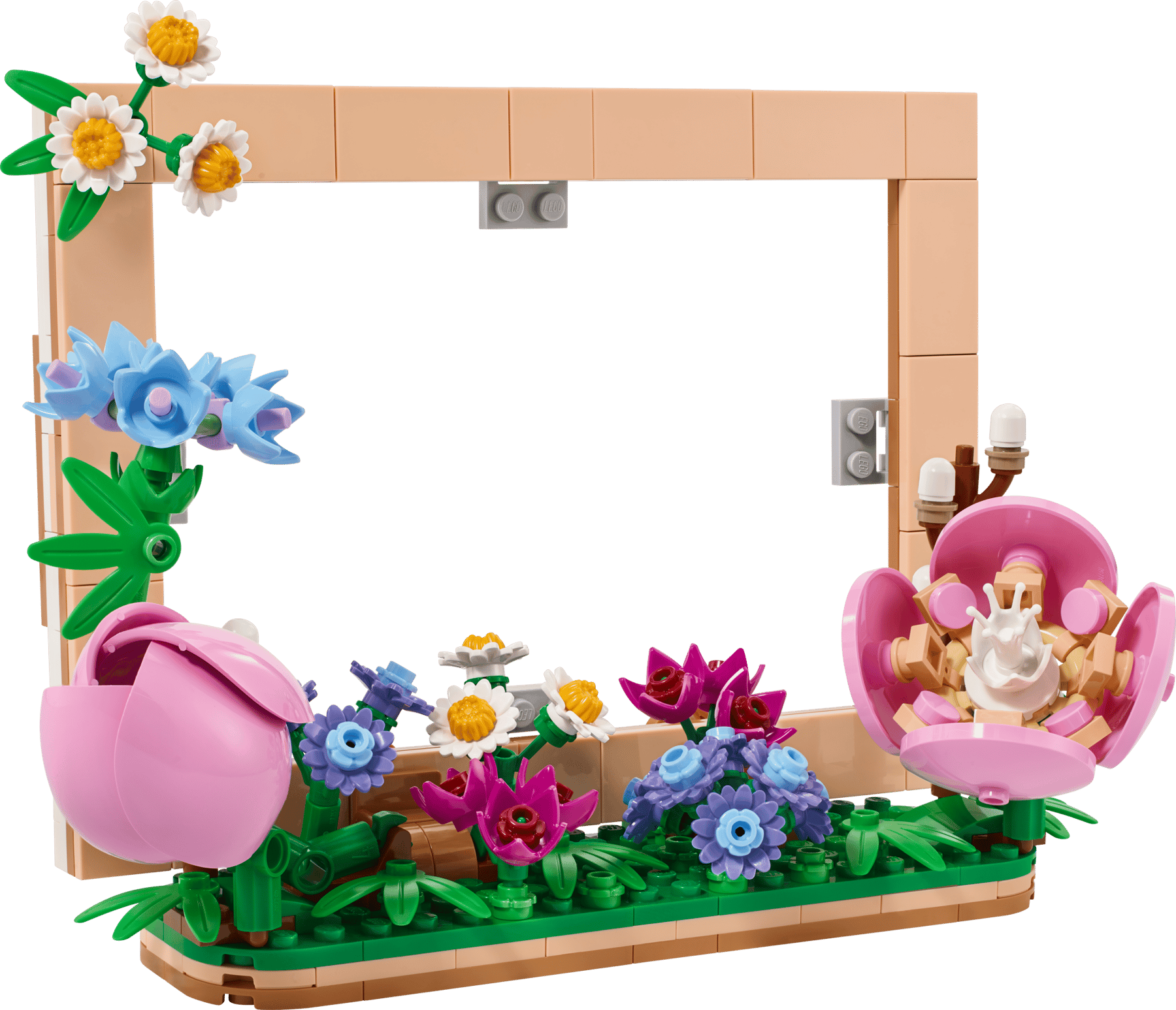 LEGO Botanicals Sada 40916 Květinový Rámeček na fotografii