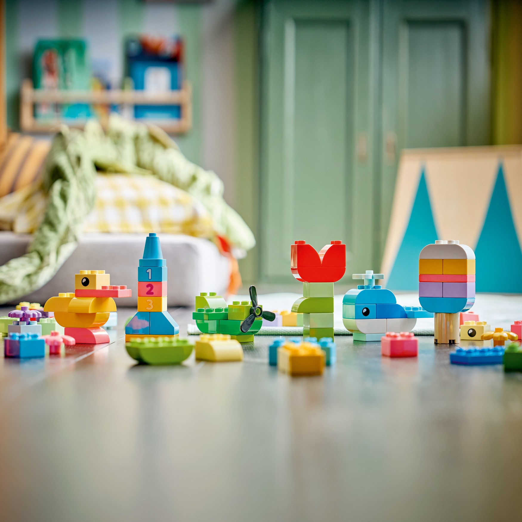 LEGO® DUPLO Classic 10479 Barevný kreativní box s kostkami