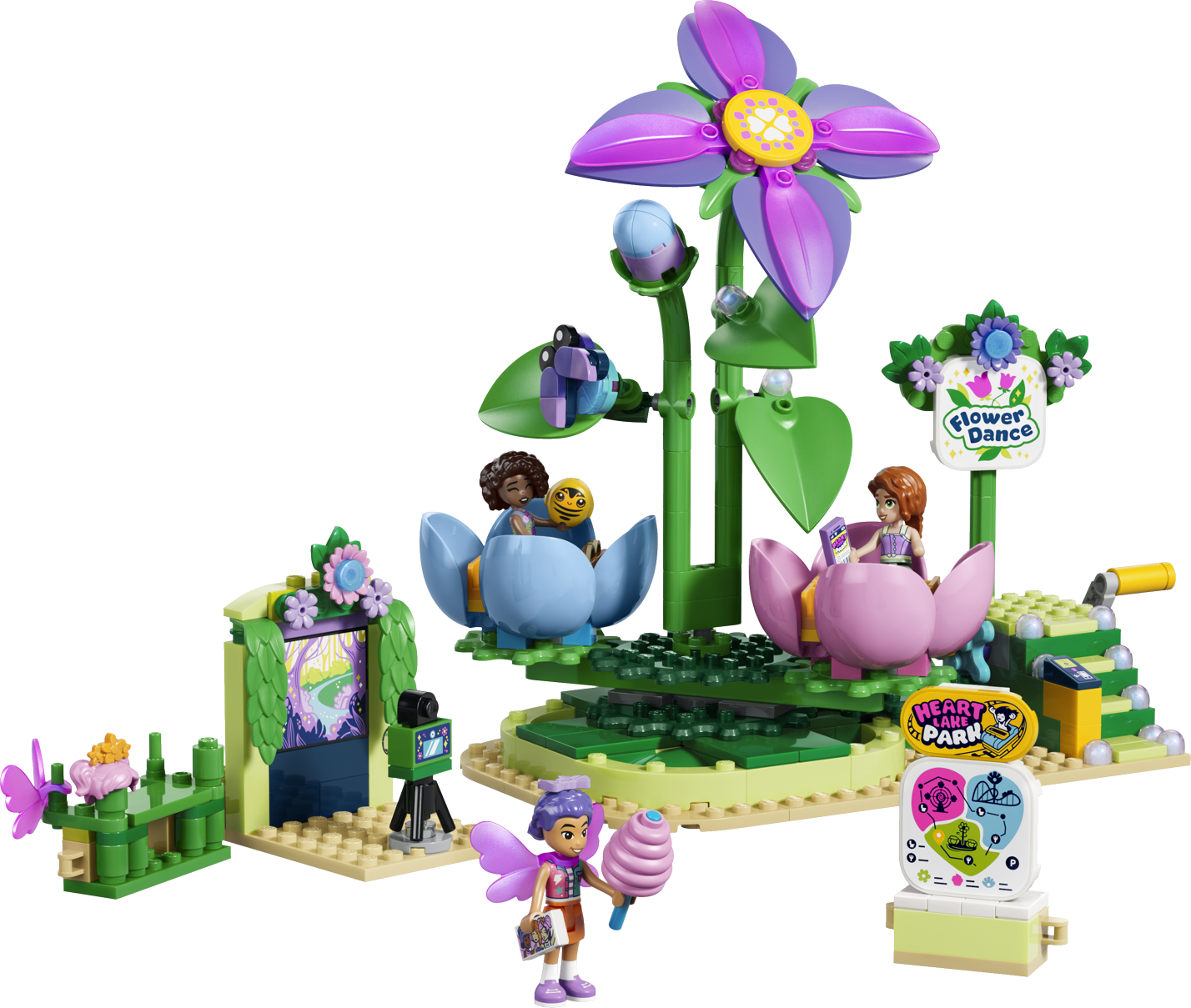 LEGO® Friends 42702 Květinový kolotoč s vílami