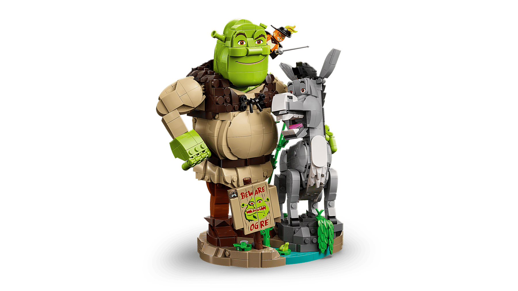 LEGO® 72423 Shrek, Oslík a Kocour v botách